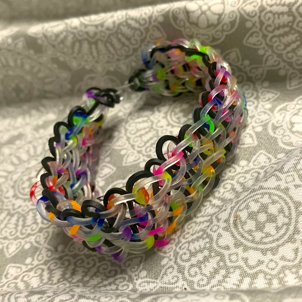 Rubber 3 layer bracelet